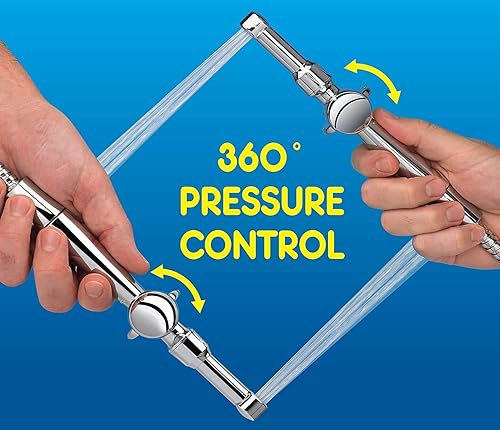 Miniatura 7 de Pulverizador de bidé manual Aquaus 360 para ducha - 2 retroflujos - Controles de presión duales - Alcance de pulverización de 3" a 11" - Garantía de