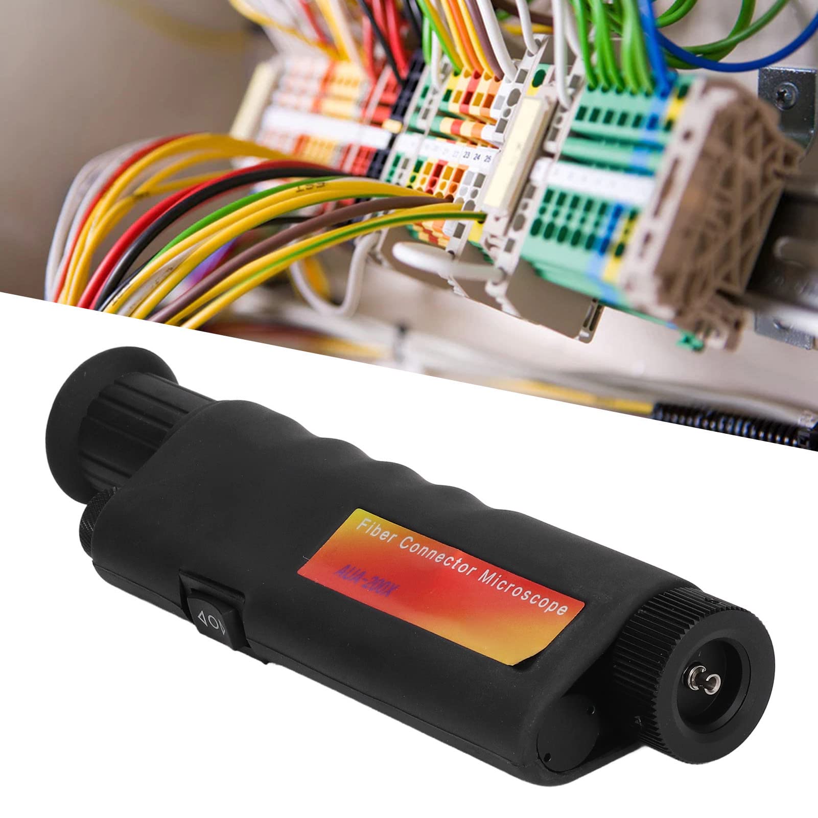 Microscopio di ispezione in fibra ottica 200x a prova di polvere portatile Ottico Fine in fibra Nicchiaio per sc fc st lc
