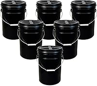 Vista 10 de ePackageSupply Premium 5 galones Recipiente de plástico de grado alimenticio con tapa Gamma Seal Fabricado en EE. UU. Libre de BPA Resistente