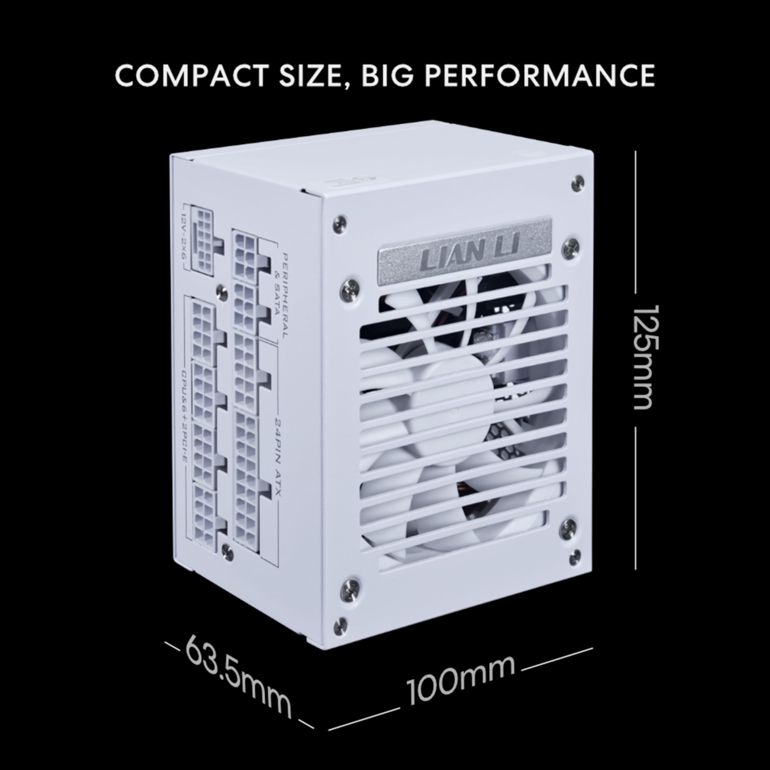 Amazon | Lian Li SP750 ゴールド - 750ワット SFX フォームファクター