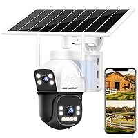 GENBOLT 4G AOV Solare Telecamera Esterno Senza Fili di Sicurezza Esterni
