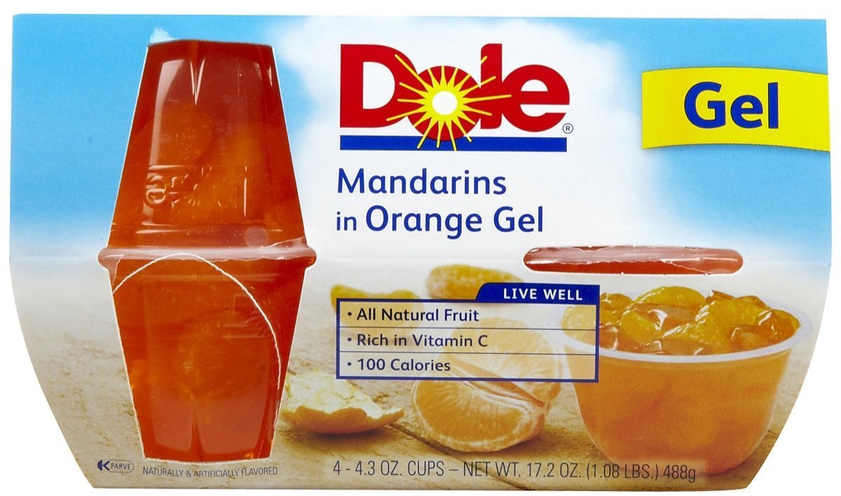 Dole Mandarin in Orange Gel oz ct