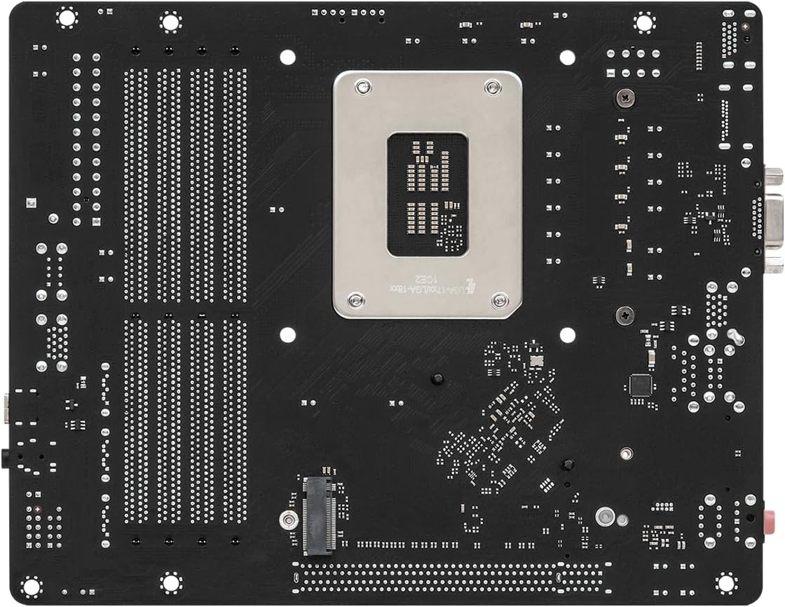 ASRock DeskMeet B660 Mini PC Barebone Kit – Intel B660, Supports 14th/13th/12th Gen Intel Core CPUs, DDR4 128GB, PCIe 4.0, Dual M.2, 500W PSU, USB-C, HDMI/DP/D-Sub (No CPU/RAM/Storage)