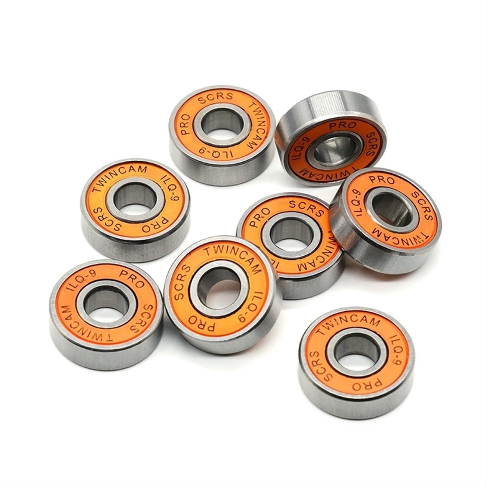 Amazon.com: 608-2RS ILQ-9 Orange Skateboard Bearing for Roller