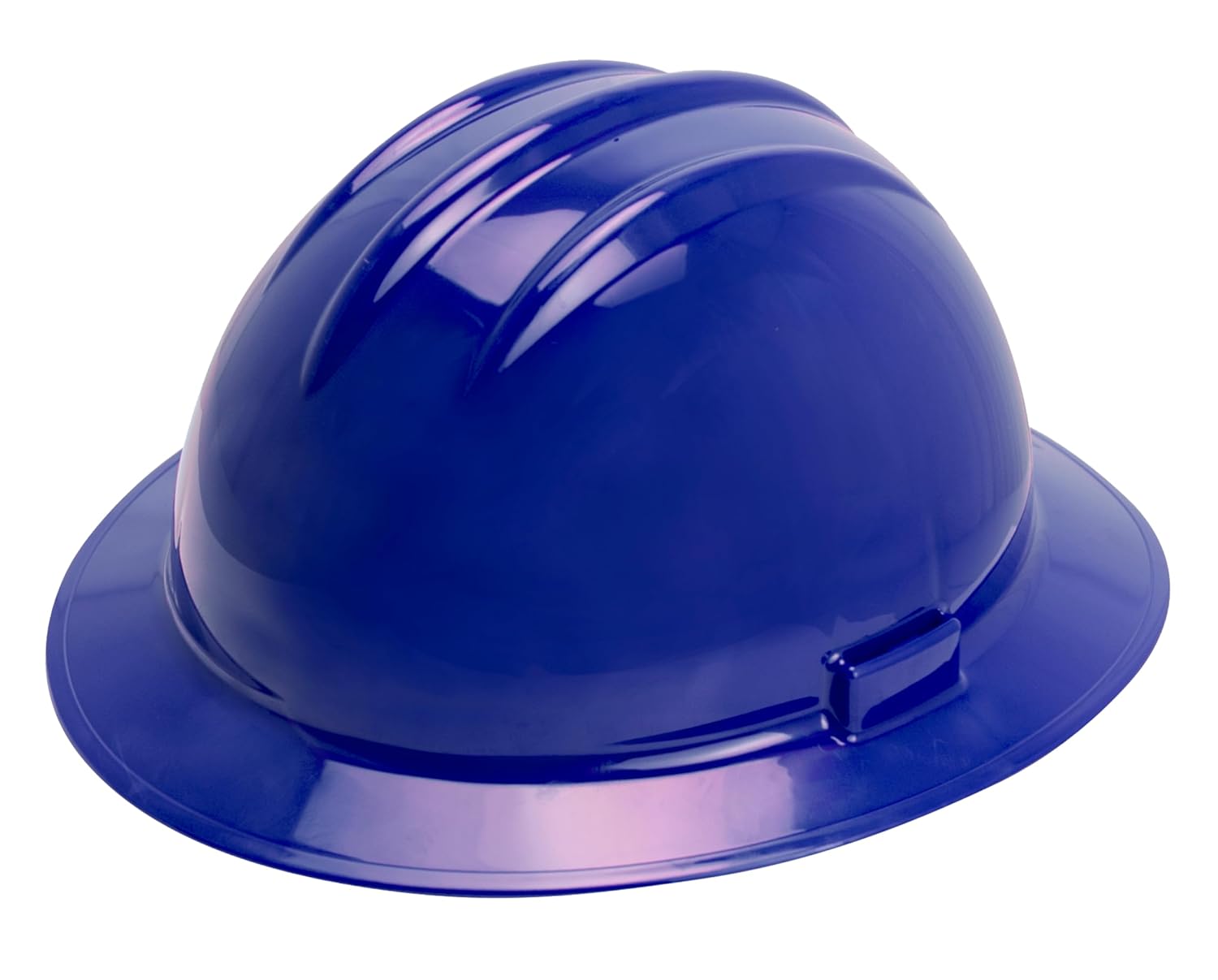Bullard 3-Rib C35 Full Brim Safety Hard Hat with 6-Point Rachet Suspension, Accessory Slots and Cotton Brow Pad, White