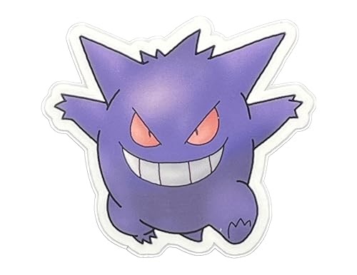 Ashley E Glidewell Pixel Art Vinyl Sticker fits Airbrushed Gengar