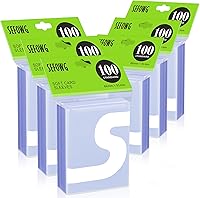 SEFOWG 600ct Ultra Clear Card Sleeves for Trading Cards - Waterproof Soft Protectors for MTG, Pokemon, Sports, Baseball, Football Standard Size