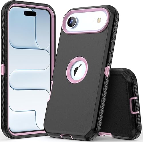 COOYA Funda para iPhone Air de Protección Completa del Cuerpo contra Caídas, Funda Resistente a Prueba de Golpes de 3 Capas, Híbrida de Servicio
