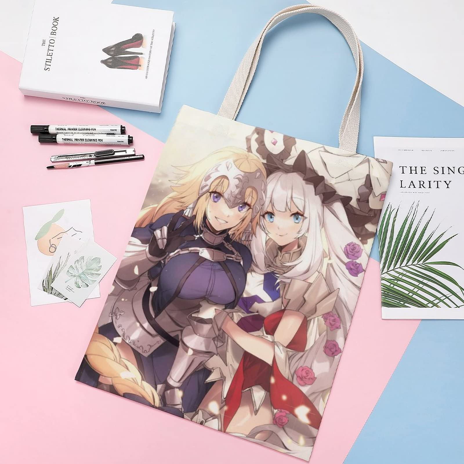 Amazon.co.jp: Fate FGO/フェイト ズックバッグ 可愛い アニメ かばん