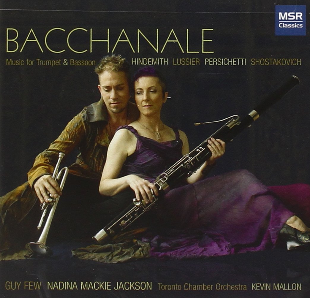 Bacchanale: Music for Trumpet & Bassoon [Audio CD] TORONTO CHAMBER ORCHESTRA / MALLON,KEVIN / FEW,GUY / JACKSONOON,NADINA MACKIE
