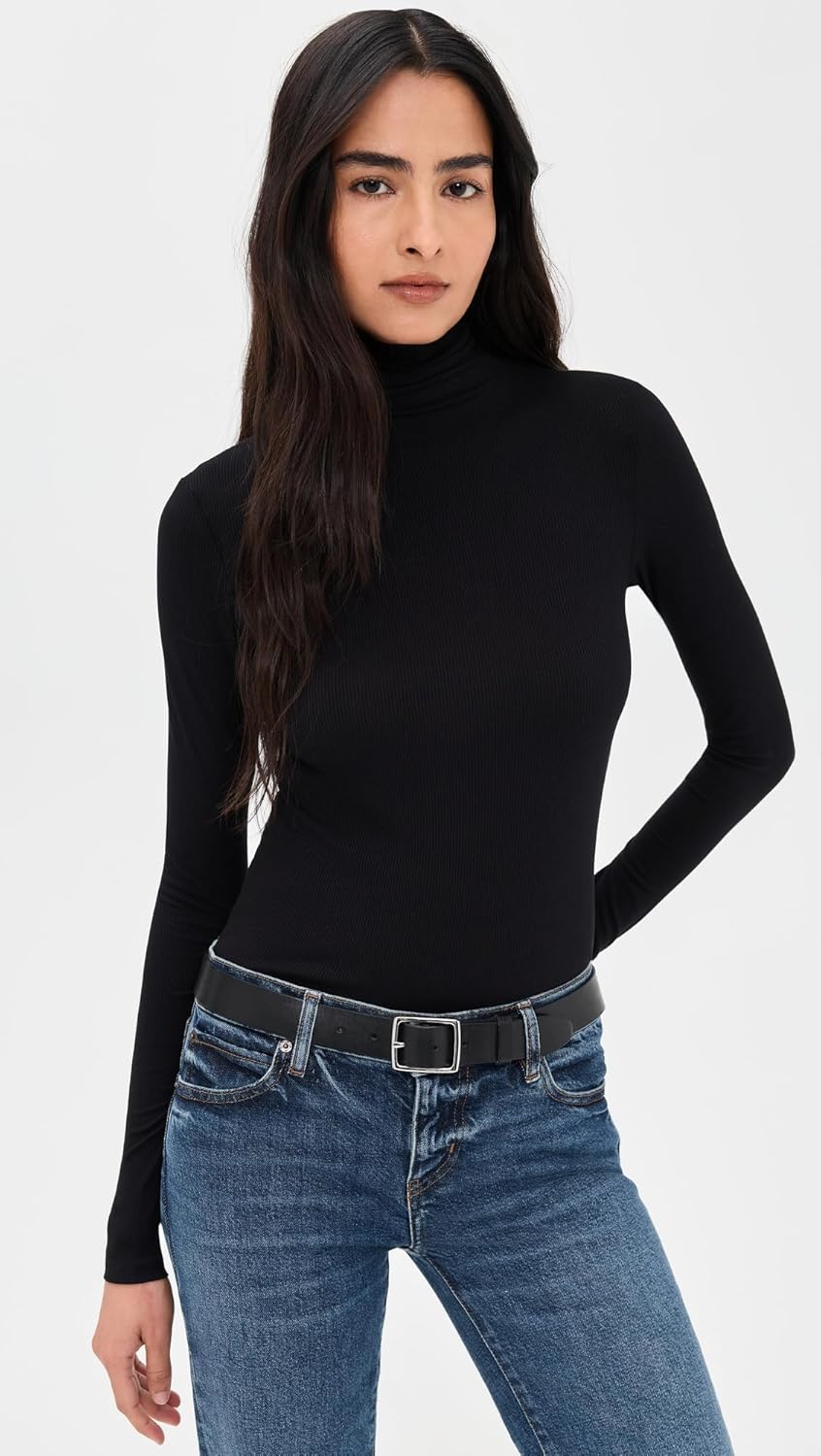 Joe's Jeans Womens The Tony Turtleneck Long Sleeve Top - Image 2