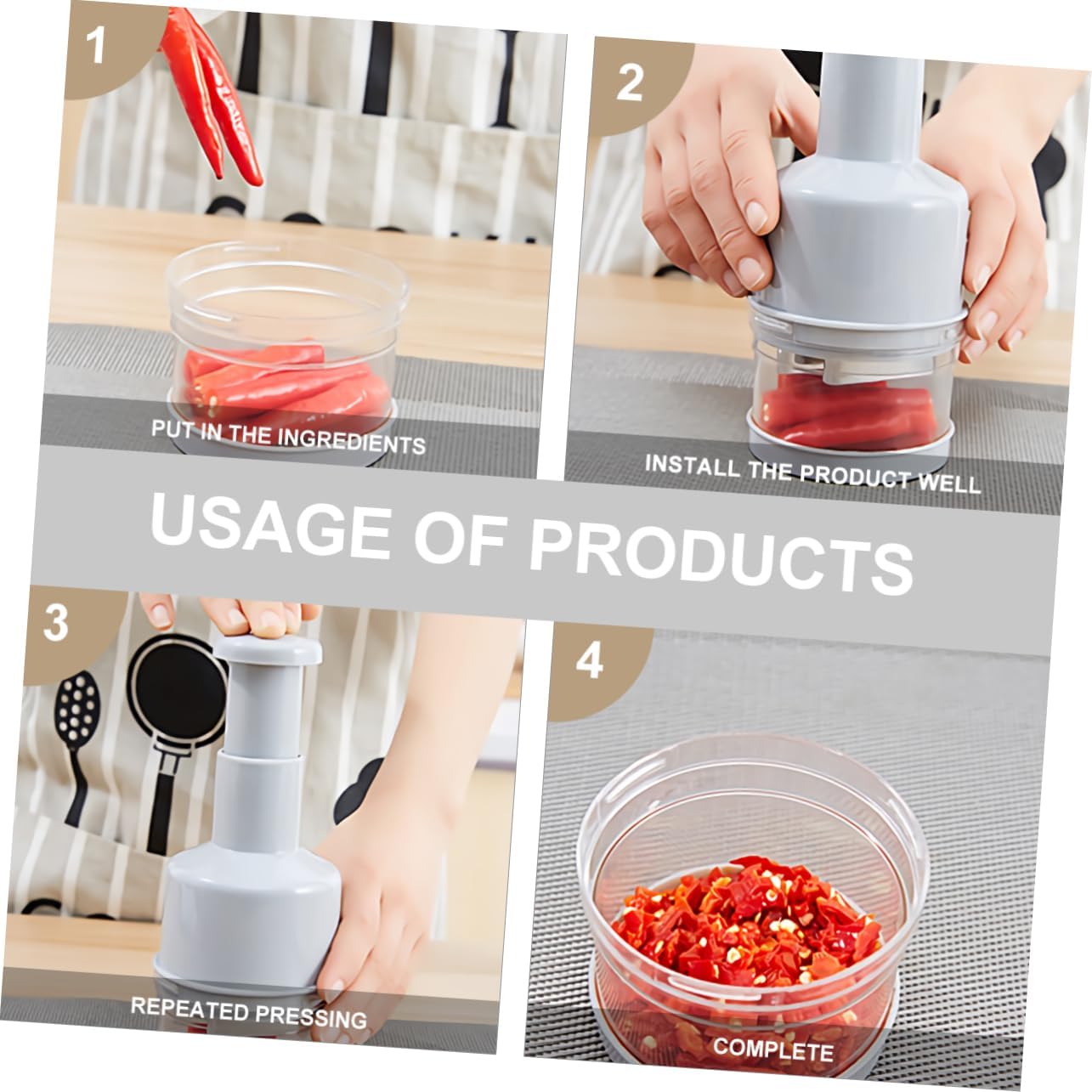 2pcs Stainless Steel Ginger Garlic Cutter Manual Garlic Press Easy Clean Vegetable Shredder