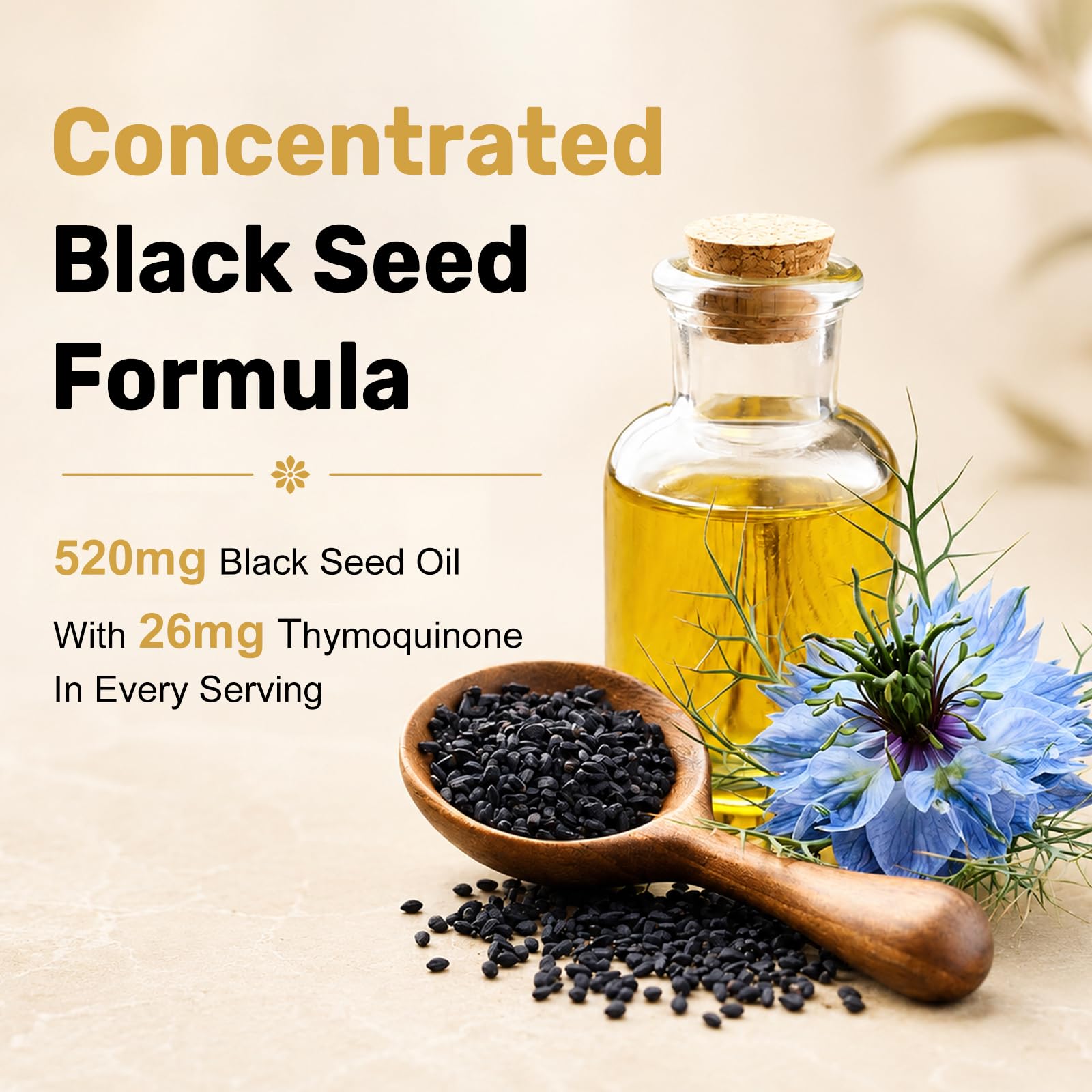 Black Seed Oil Softgel 500mg Cold Pressed - 150 Softgels — Amazon image 5