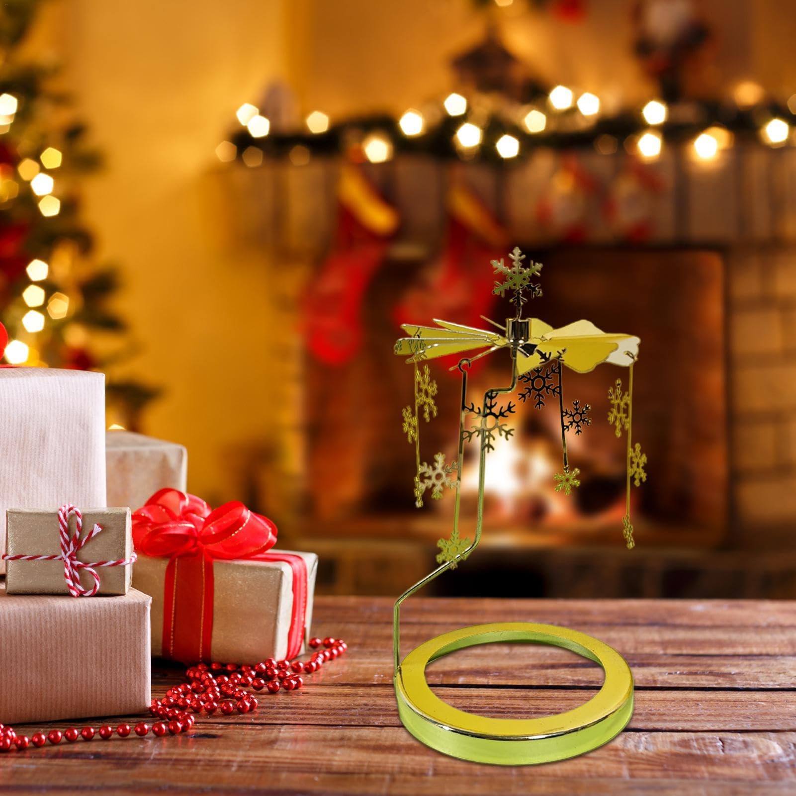 ガラス製クリスマスツリーキャンドルホルダー | iichi 日々の暮らしを