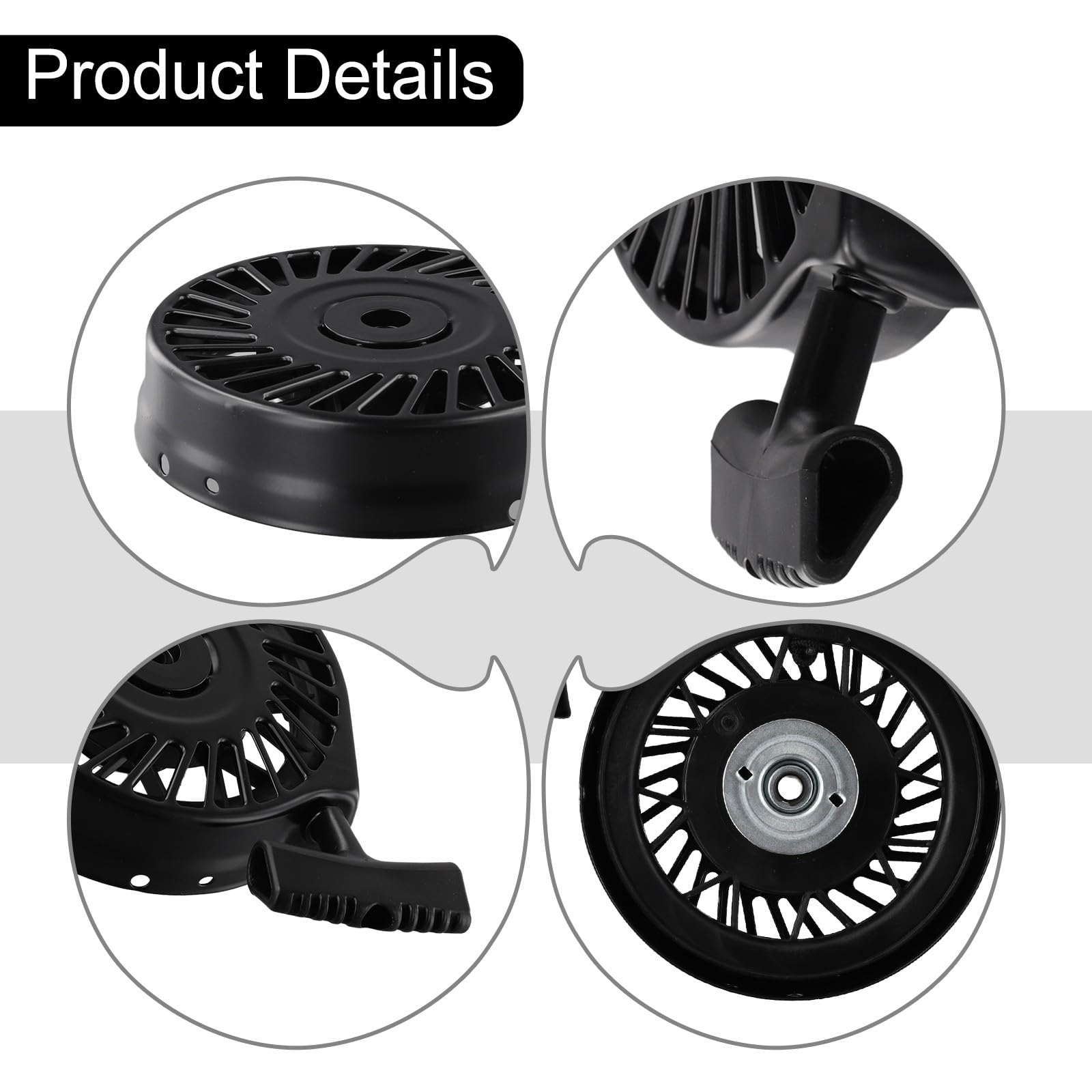 Démarreur à tirette pour Tecumseh LEV100 LEV80 LEV105 LEV115 LEV120, compatible avec les numéros de pièces 590637 590702 590739, plastique nylon métal remplacement moteur