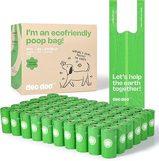 Dog Poop Bags with Handles Cherry Blossom Scented 60 Rolls 900 Counts Leak Proof and Extra Thick Pet Waste Bags Bulk Refills for Walking Small Medium Dogs and Cats