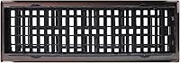 Vista 7 de Decor Grates AJH414-RB Oriental Floor Register, 4x14 Inches, Rubbed Bronze Finish bronce (Rubbed Bronze Finish)