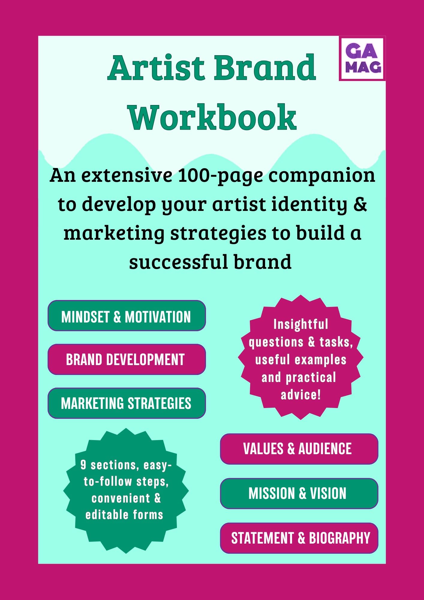 Artist Brand Workbook pour surmonter le manque de visibilité des artistes