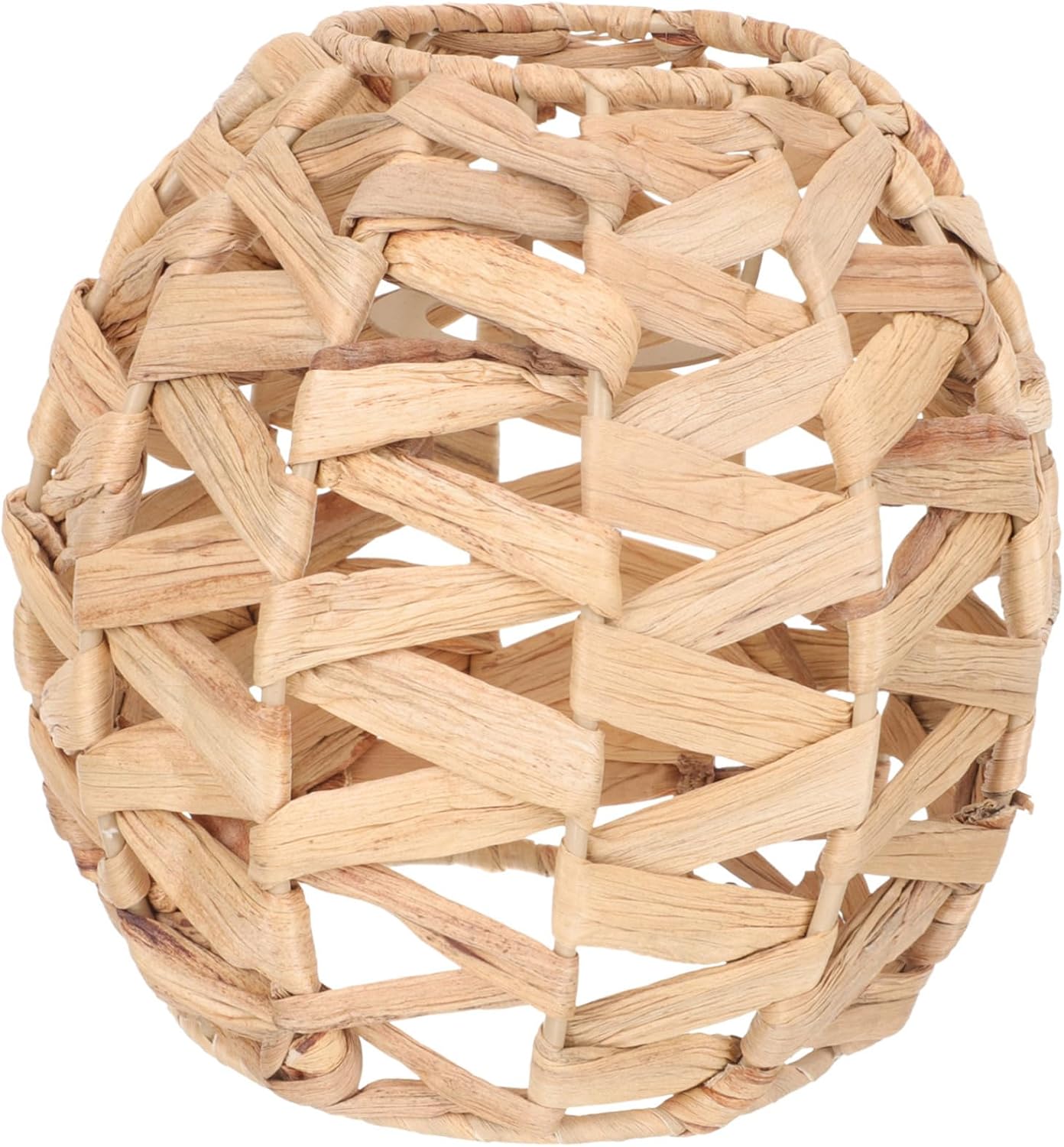 Vintage Grass Woven Hanging Lamp Shade Rustic Style Chandelier Light Cover for Decor Easy to Install Durable and Chic Design