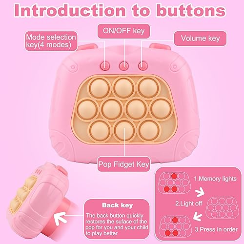 Miniatura 2 de Juego interactivo de burbujas para reventar, juguete para aliviar el estrés y divertirse para niños y niñas de 3 a 12 años, juguete ideal para el