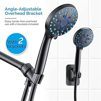 Amazon.co.jp: ハンドヘルドスプレーコンボ付きシャワーヘッド