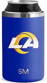Simple Modern Officially Licensed NFL Los Angeles Rams Gifts for Men, Women, Dads, Fathers Day | Insulated Ranger Can Cooler for Standard 12oz Cans - Beer, Seltzer, and Soda
