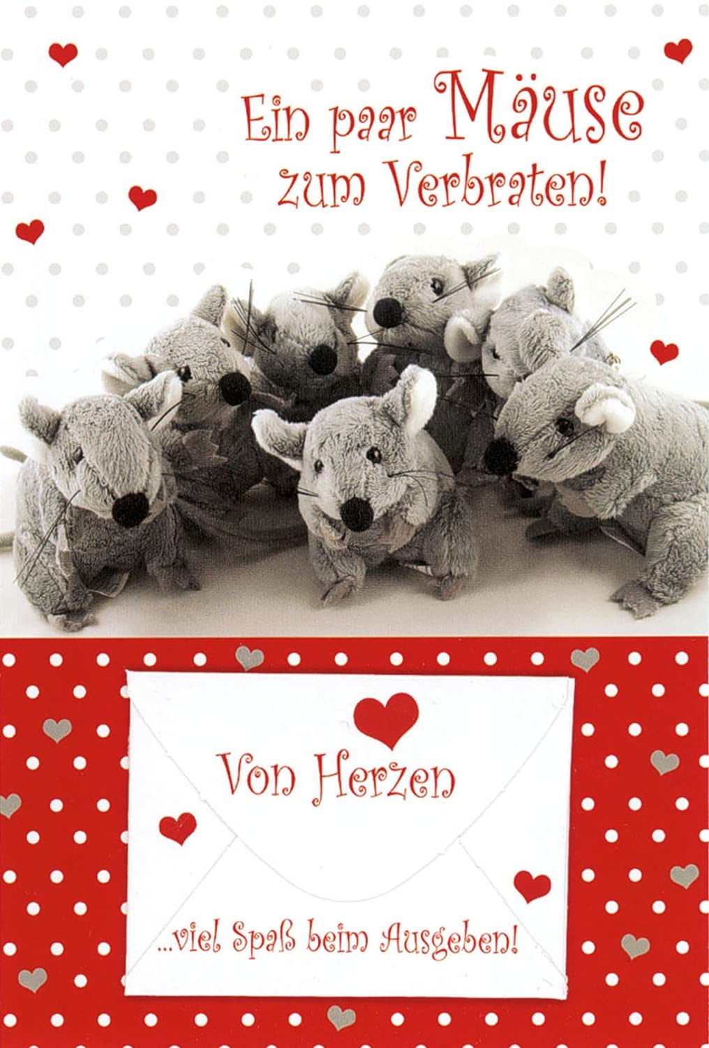 bsb Greeting Card Birthday Card "Mice to Braten"