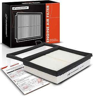 A-Premium Engine Air Filter Compatible with Ford C-Max, Fusion & Lincoln MKZ, 2013-2020, L4 2.0L, Flexible Panel