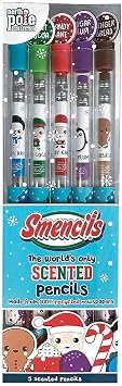 Fun Express Smencils North Pole Scented Pencils - 5 pieces