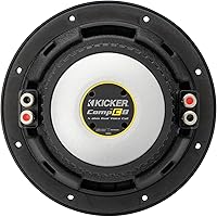 Vista 6 de KICKER 50CWCD84 CompC 8" Subwoofer Dual Voice Coil 4-Ohm