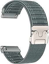 ACM Watch Strap Soft Nylon 22mm compatible with Noise Noisefit Pro 6r Smartwatch Clipper Adjustable Belt Band