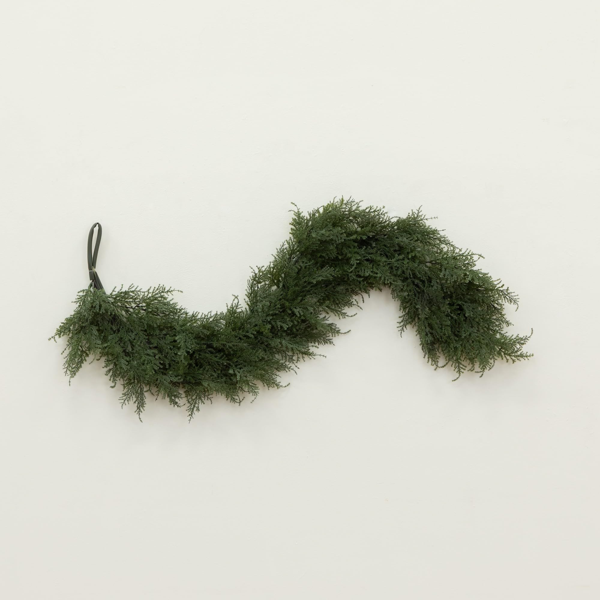 NearlyNatural 4953 - Guirnalda de Cedro, 152 cm, Color Verde
