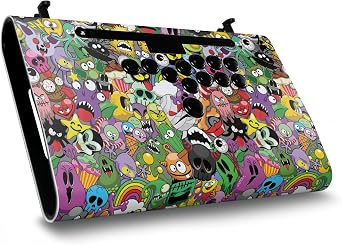 Gaming Skin Compatible with Victrix Pro FS-12 - Monster Mash - Premium 3M Vinyl Protective Wrap Decal Cover - Easy to Apply | Crafted in The USA by MightySkins