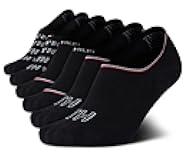 Womens No Show Socks - 6 Pack Cotton Blend Ankle Socks for Women - Ultra Low Cut Liners for Loafers & Sneakers