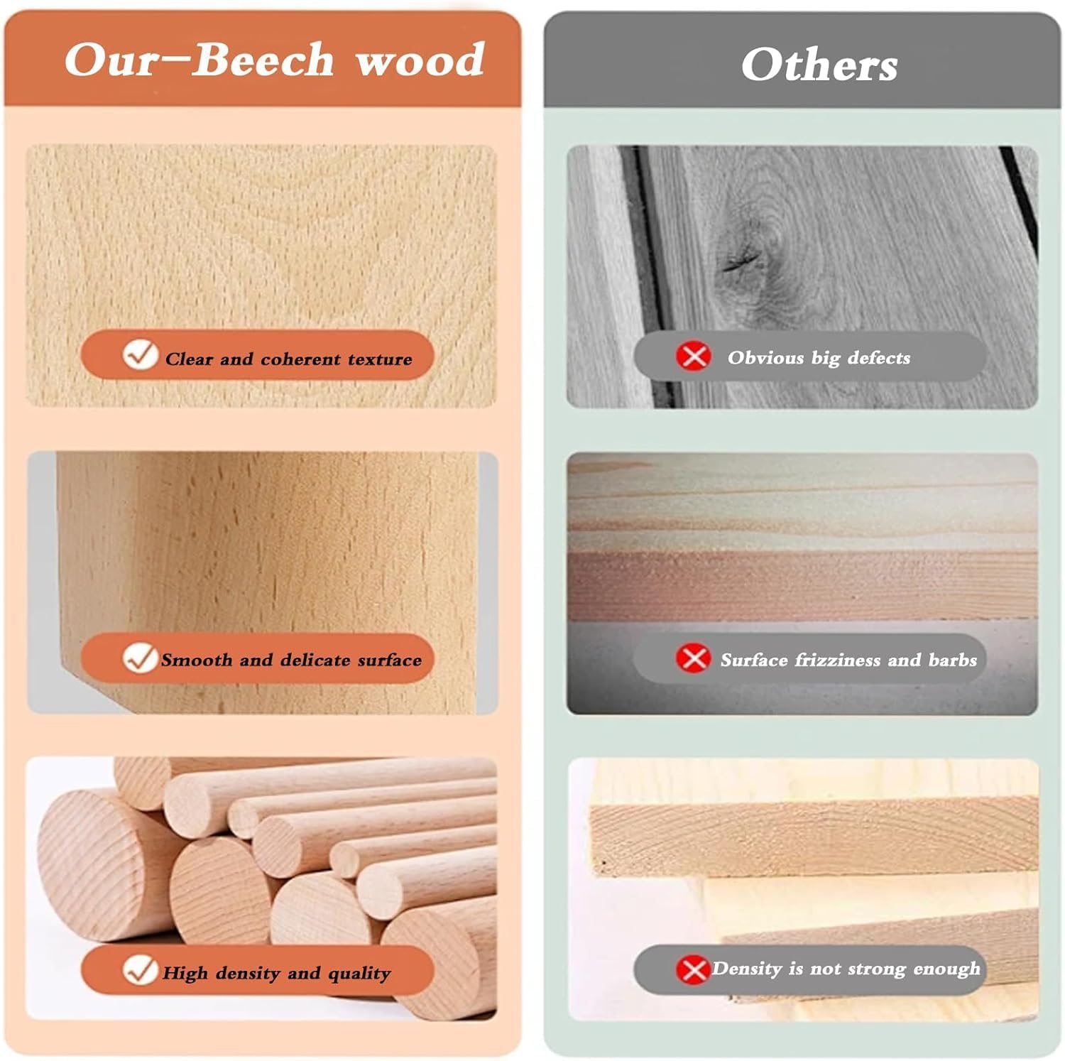 Mounted Closet Systems with Shelves, Closet Organizer System with Hanging Rods, Wall Mount Bedroom Wardrobe Walk-in Closet, Solid Wood Garment Rack (150cm/59in)