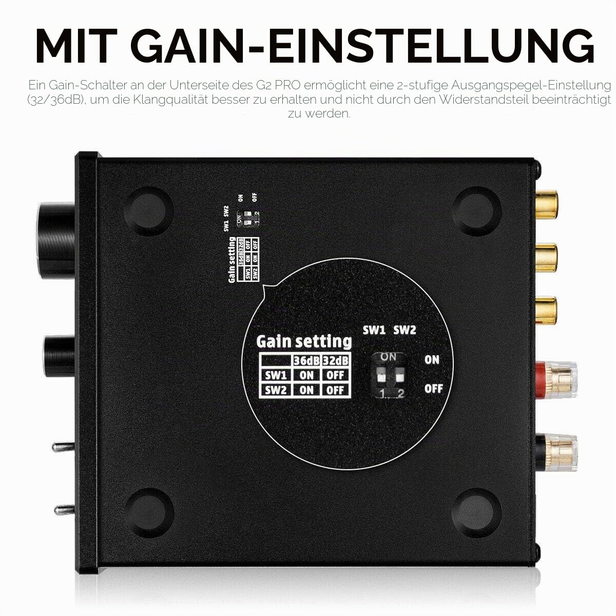 Nobsound G2 PRO 300W Mini HiFi Subwoofer/Vollfrequenz Mono Leistungsverstärker Audio Verstärker
