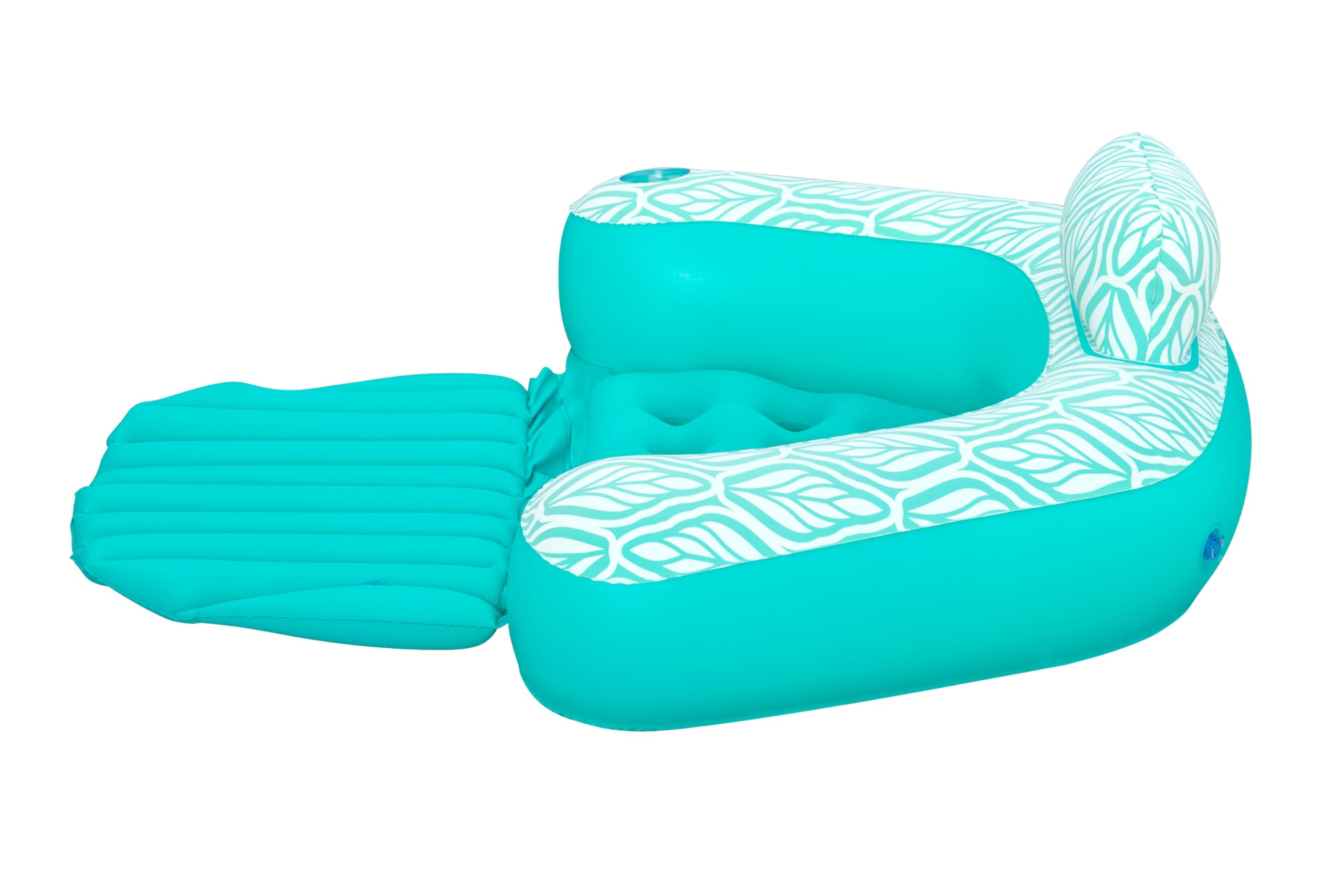 Bestway | Komfortowe pluszowe krzesło Deluxe Pool Lounge Floatie dla dzieci i dorosłych