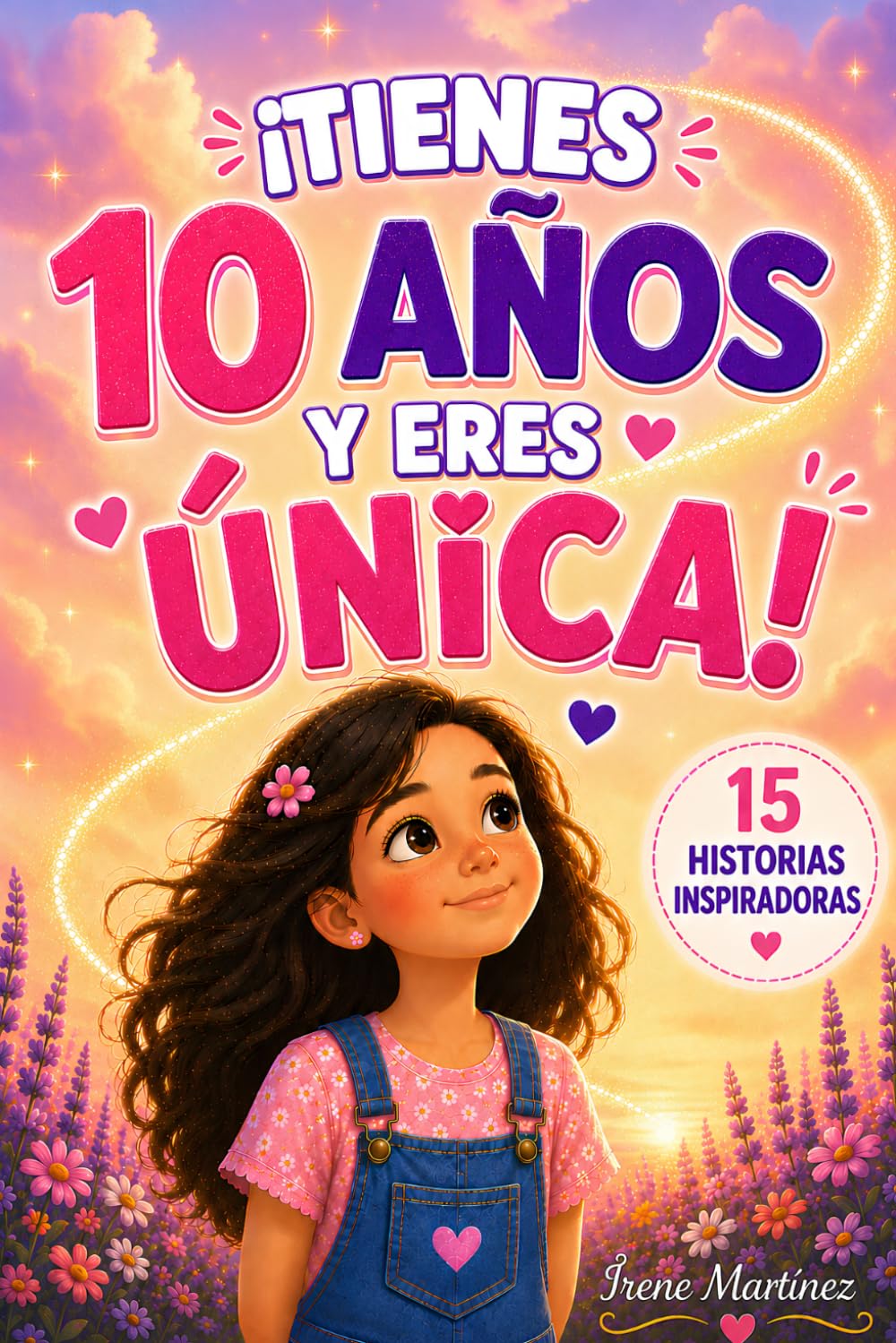 ¡TIENES 10 AÑOS Y ERES ÚNICA!: 15 Historias inspiradoras sobre autoestima, emociones, valentía y amistad para niñas que quieren descubrir su potencial