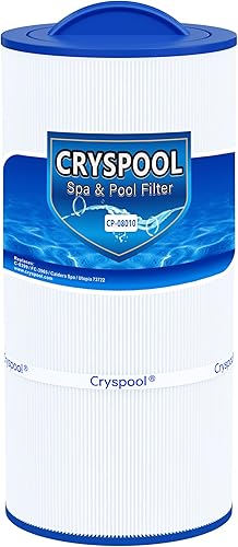 Cryspool 08010 Filtro compatible con Caldera Utopia 73722, 1039607, C-8399, PCD100W, FC-3965, cartucho de filtro de spa de 100 pies cuadrados, 1
