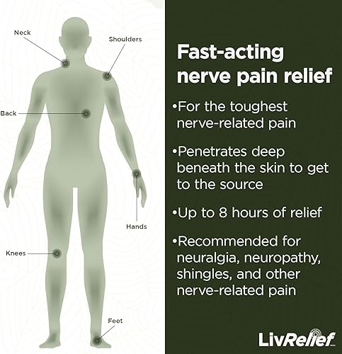 Miniatura 3 de LivRelief Alivio del dolor nervioso extra fuerte - 1.76 oz