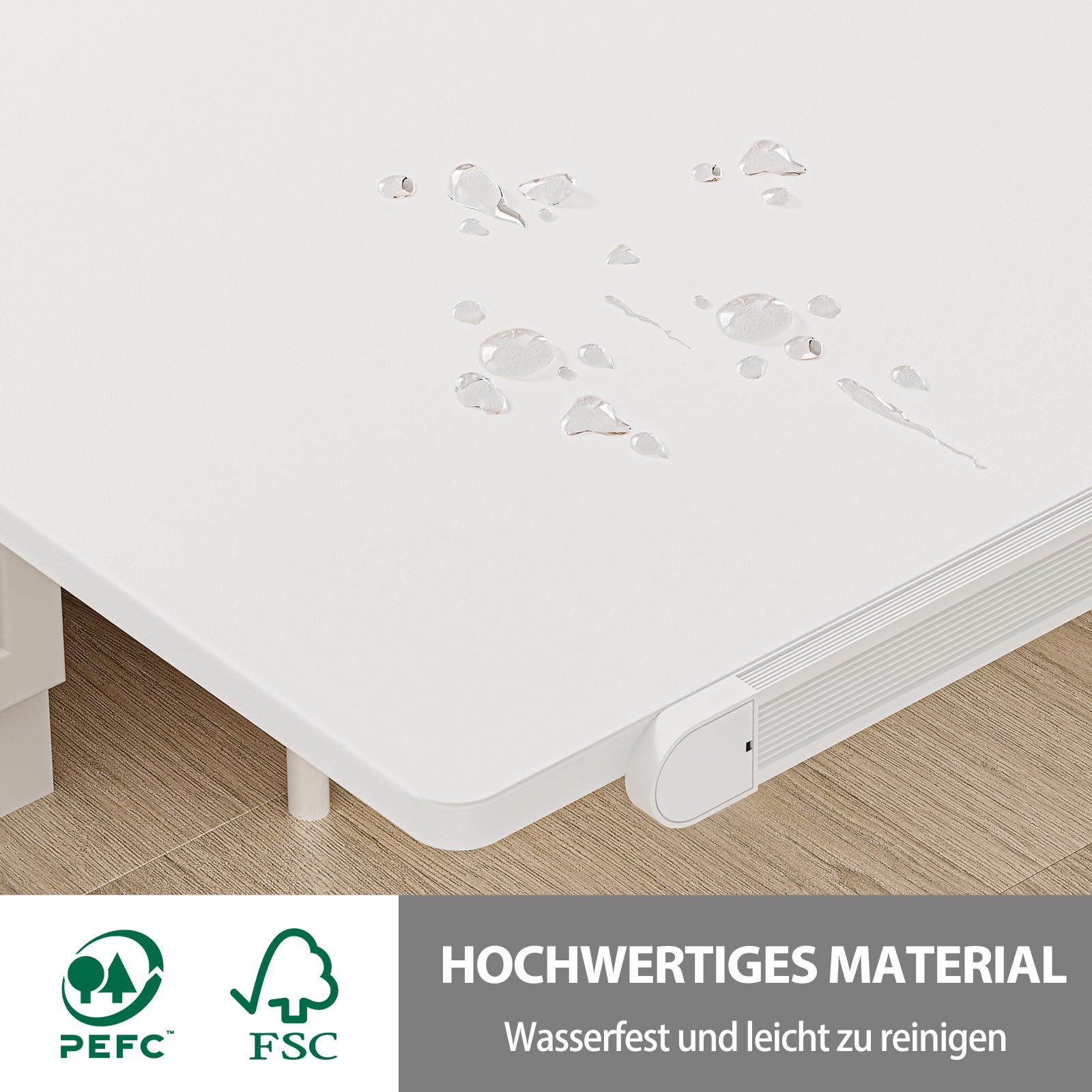 Dripex Mesa Auxiliar Regulable en Altura e inclinación Ajustable con Ruedas, Mesa de Aseo para Cama, Mesa de Ordenador, Mesa de Cama pequeña con Ruedas, Mesa de sofá, mesita de Noche para salón