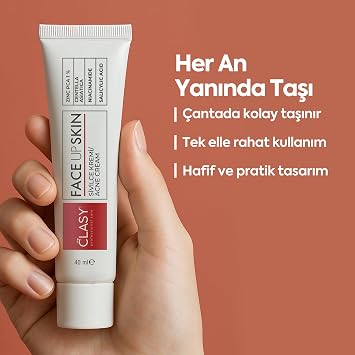 CLASYCARE Acne Cream – Acne and Anti Acne Stain Cream for Face – Stain Remover with Salicylic Acid & Niacinamide – Young and Adult Skin Care, 40 ml