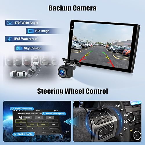 Miniatura 6 de 4G+128G Android Car Stereo Radio para Subaru Forester 2008 2009 2010 2011 2012 9 pulgadas incell pantalla táctil con WiFi Bluetooth Carplay Android