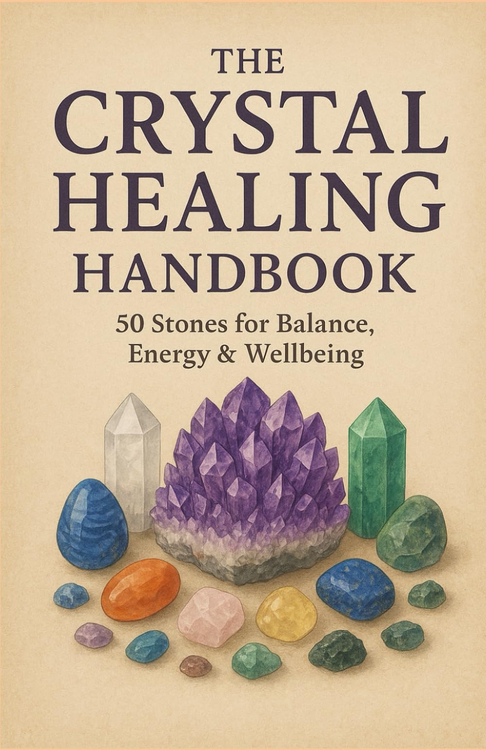 The Crystal Healing Handbook: 50 Stones for Balance, Energy & Wellbeing