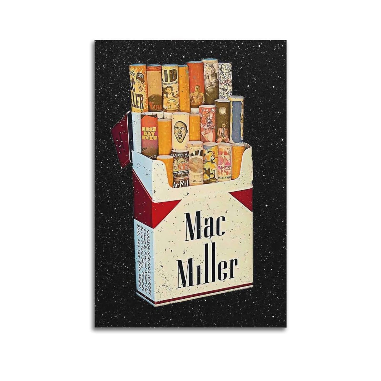 FDRPMHC MAC MILLER Canvas Wall Art Decor Living Room Modern Family Bedroom 20x30inch(50x75cm) Unframe-style