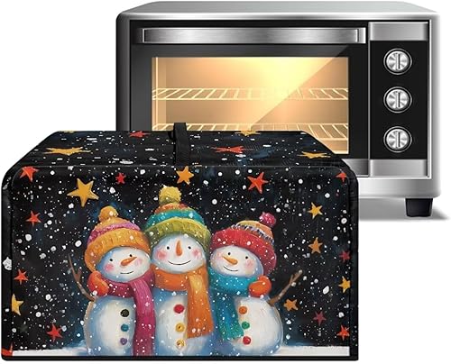 Miniatura 14 de Cubierta para horno de microondas a prueba de polvo, para encimera, freidora de aire, tostadora, horno, para decoración interior del hogar, L, 20.9