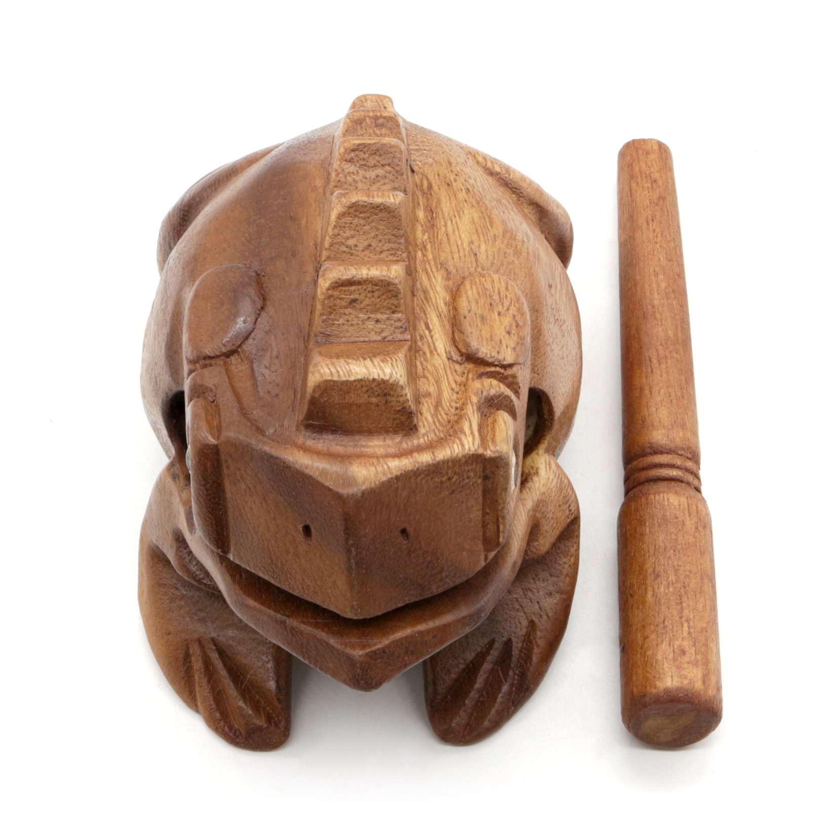 Wooden Frog Rasp Musical instruments of Africa Frog Rasp Super Guiro (6