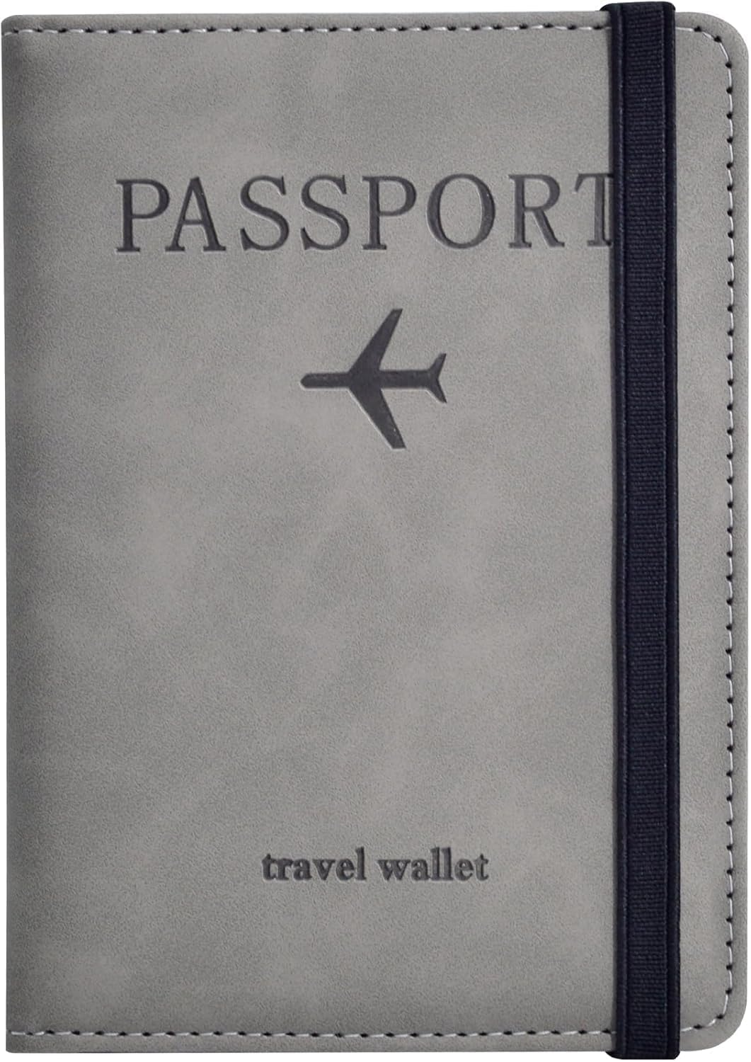 PU Leather Passport Holder Wallet with Card Slots Travel Organizer | Travel Document Organizer | Stores Passport, Cards, Cash, and Boarding Passes-picture-47