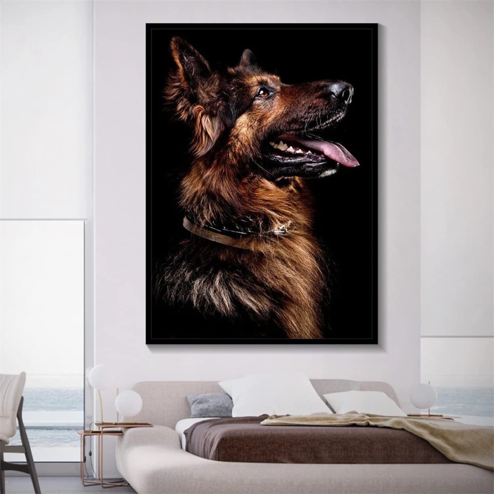 Quadro Diamante Pastore Tedesco CRGANGZY - Kit 5D Fai Da Te Completo - Foto 7