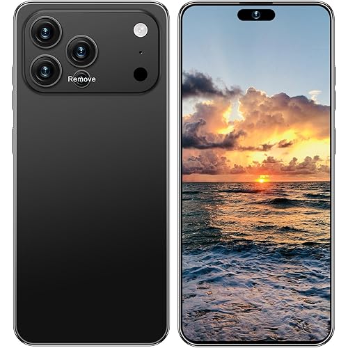 17PROMA X: Snapdragon 8 Gen 3, 16GB RAM + 512GB Storage, Massive 7000mAh Battery, 6.99-inch Display, 68MP + 108MP Camera, Android 15, 5G, Dual SIM - Superior Performance!(Black)